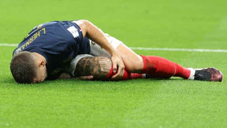 Lucas Hernandez suffered a ruptured cruciate ligament and forfeited until the end of the tournament