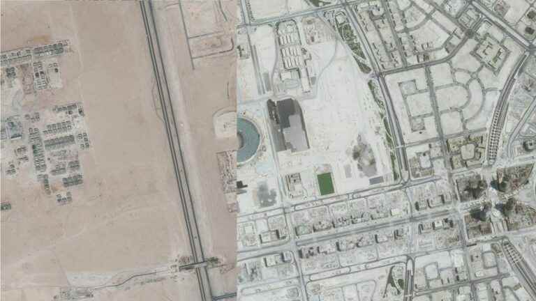 Lusail, the city that emerged from the desert to host the biggest stadium in the competition