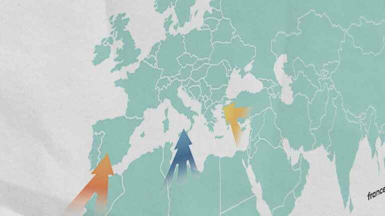 MAP.  Mediterranean, Balkan route… Why irregular immigration is increasing slightly after years of decline