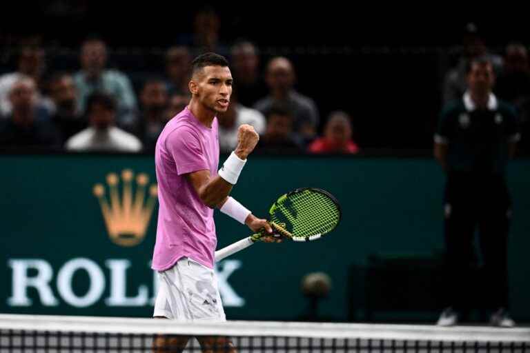 Masters 1000 of Paris |  Félix Auger-Aliassime reaches the square of aces