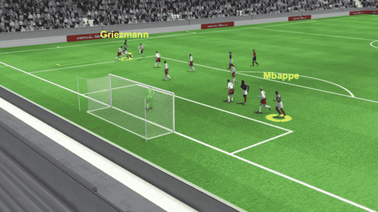 Mbappé’s double, Christensen’s header… The three goals of the World Cup match analyzed from all angles in 3D