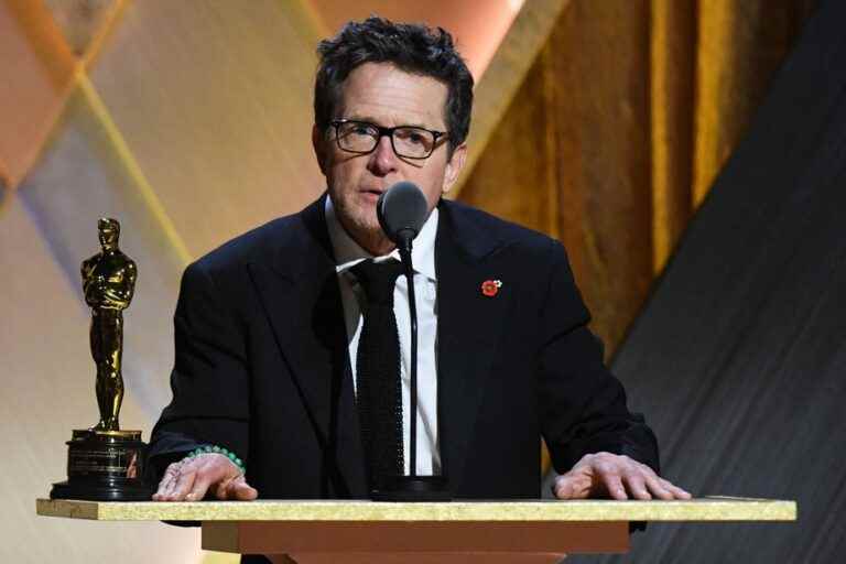 Michael J. Fox receives an honorary Oscar for his battle with Parkinson’s disease