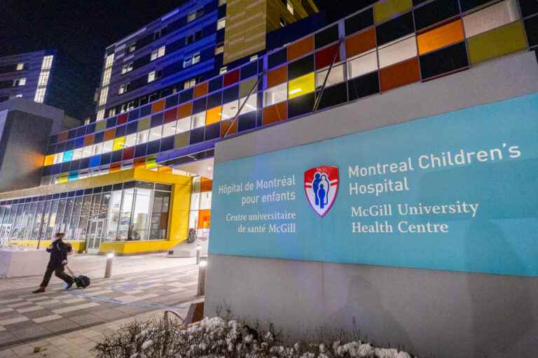 Montreal Children’s Hospital |  Two children per room in intensive care, an “unprecedented” situation