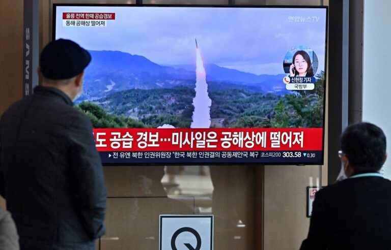 North Korea fires at least 10 missiles