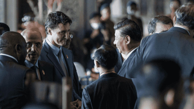 “Not appropriate”, when Chinese President Xi Jinping criticizes Canadian Prime Minister Justin Trudeau in front of the cameras