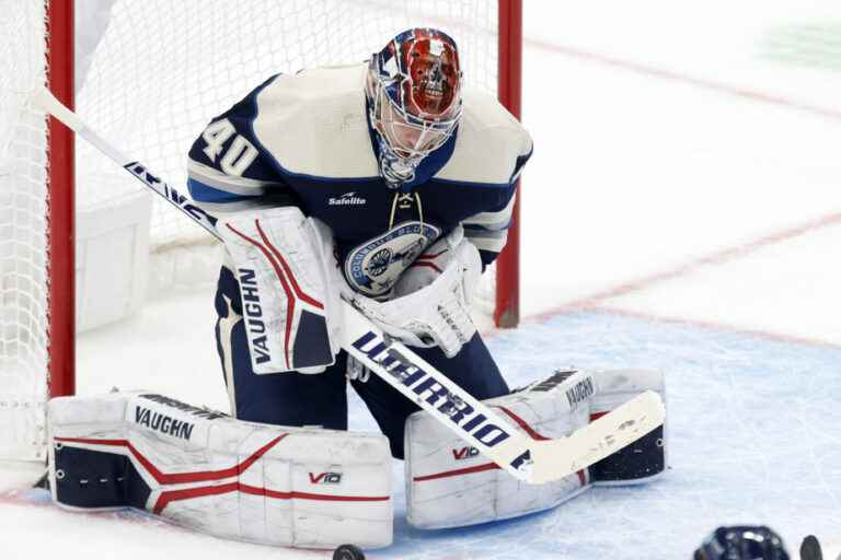 Sunday in the NHL |  Daniil Tarasov blocks 46 pucks and offers the victory to the Blue Jackets