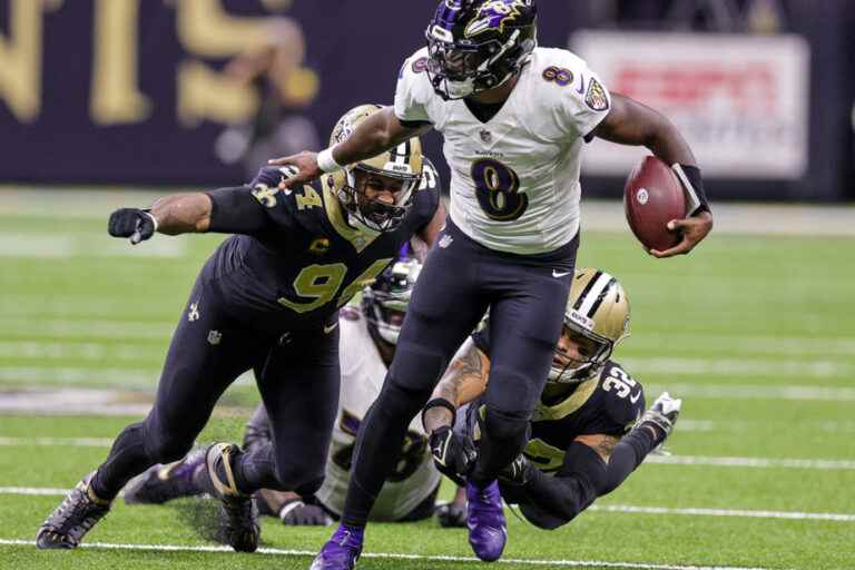 Ravens win 27-13 over Saints