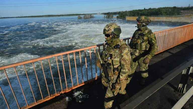 Russian occupation authorities accuse kyiv of bombing the Kakhovka Dam