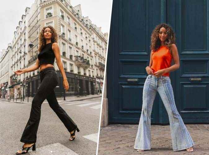 Salsa Jeans push-up jeans suitable for all body types worn by Flora Coquerel