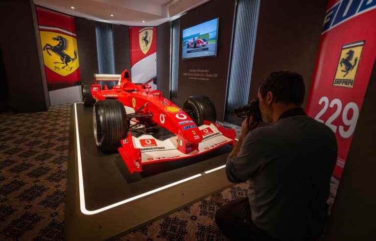 Schumacher’s Ferrari sold for record amount