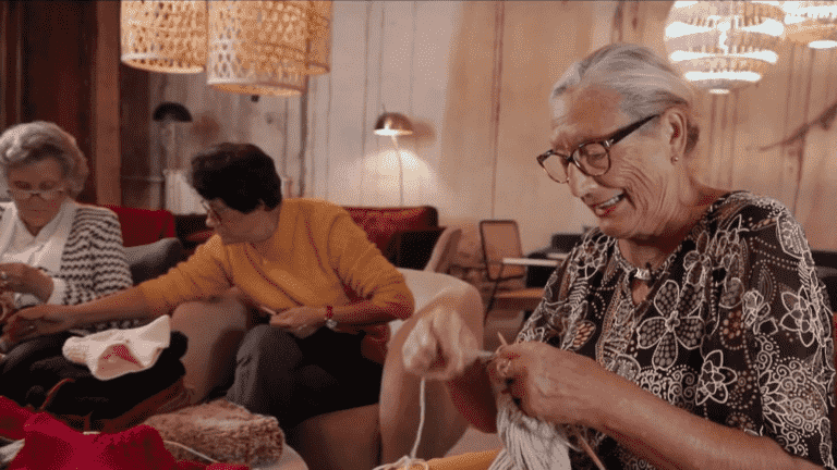 Seniors: a knit clothing line made by grandmothers