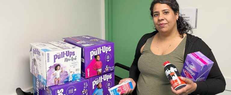 Shampoo, nappies: aid organizations also lack hygiene products