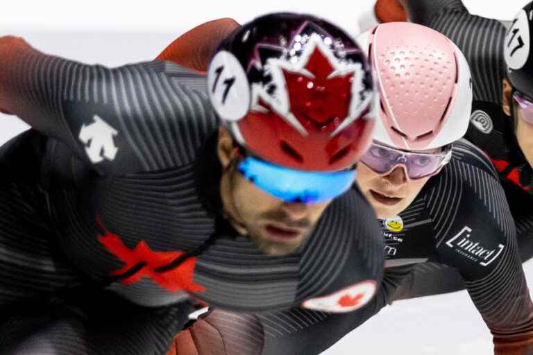 Short Track Speed ​​Skating |  Kim Boutin and Maxime Laoun sign the double in the 500 meters