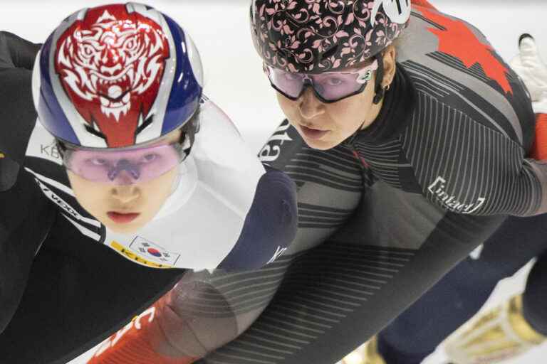 Short Track Speed ​​Skating |  Several podiums, but above all banking experience for Claudia Gagnon