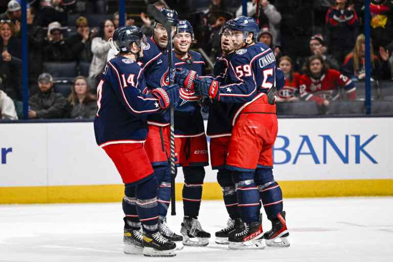 The Canadian loses 6-4 against the Blue Jackets in Columbus