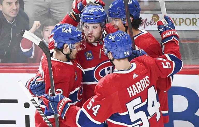 The Canadiens beat the Penguins 5-4 in overtime