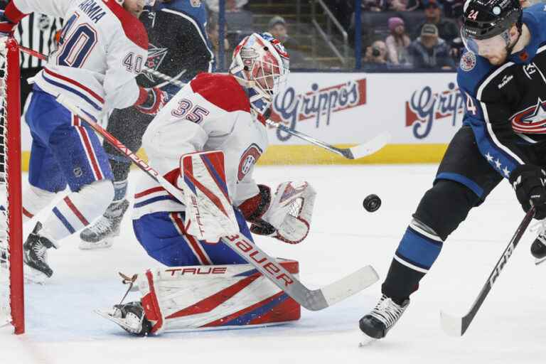 The Canadiens defeat the Blue Jackets 3-1