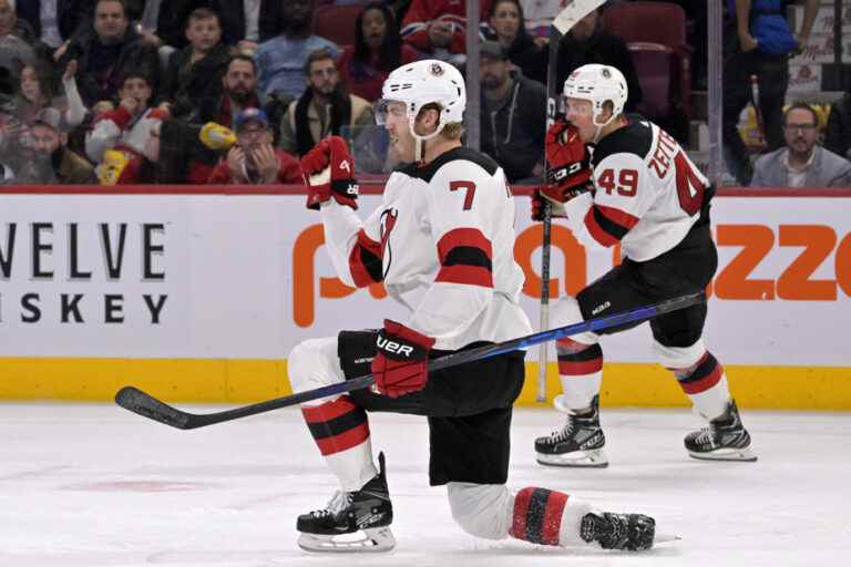 The Devils beat the Canadiens 5-1