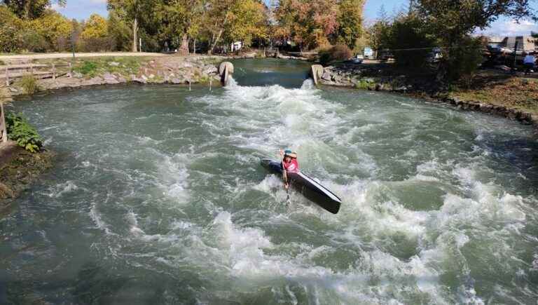 The French canoe kayak championships planned for Tours relocated to the Rhône because of the drought