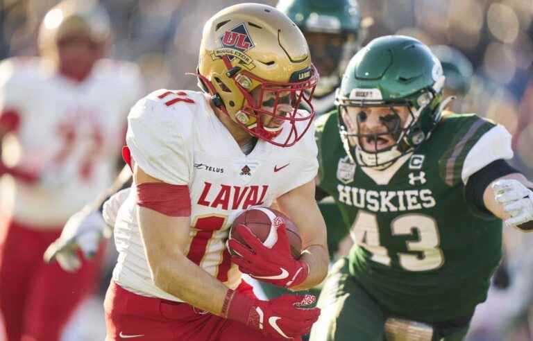 The Rouge et Or of Laval University win the Vanier Cup