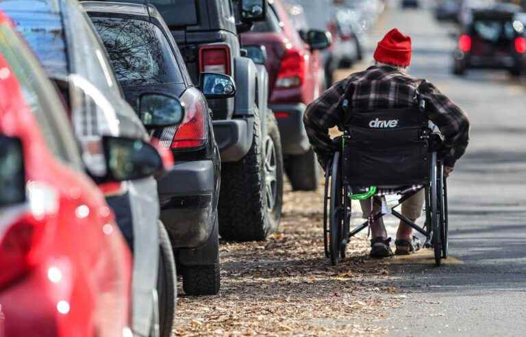 The obstacle course for seniors in the city