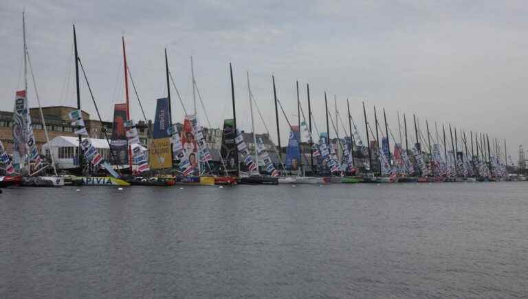 The start of the Route du Rhum this Wednesday broadcast live at Espace Mayenne