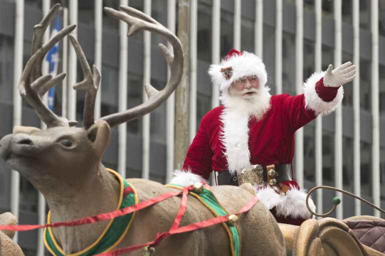 The traditional Santa Claus parade returns after two years of absence