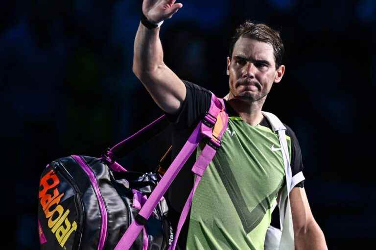 Two defeats at the ATP Finals |  Rafael Nadal looks greedily towards 2023