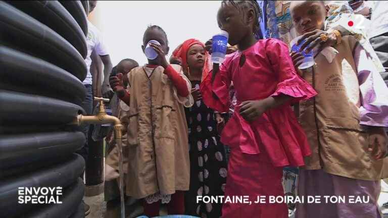 VIDEO.  Fountain, I will drink your water