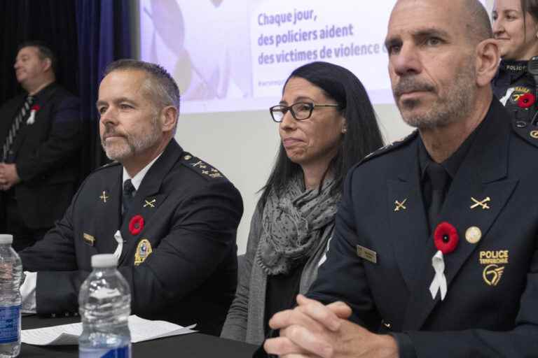 Victims of domestic violence |  “We are here for you”, say the directors of police in Quebec