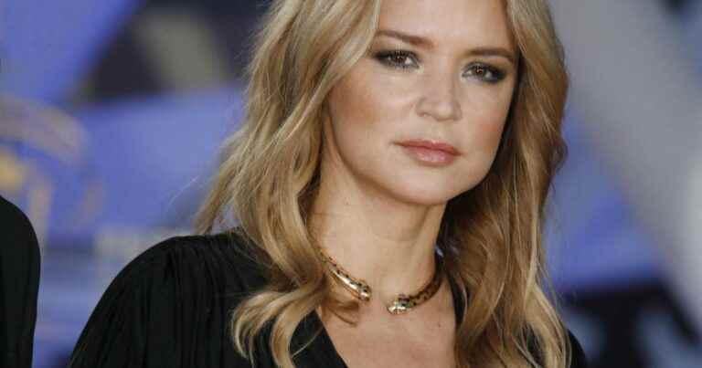 Virginie Efira reveals her belly on the arm of Niels Schneider, Laurent Lafitte and her sharp mustache in Marrakech