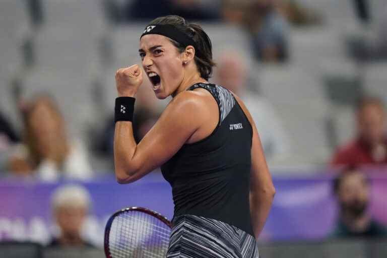 WTA Tournament |  French Caroline Garcia qualified for the semi-finals