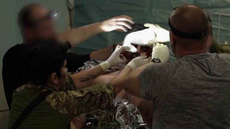 War in Ukraine: Doctors work underground in a hospital on the front line