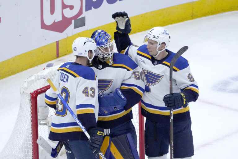 Wednesday in the NHL |  The Blues sign a fourth victory in a row