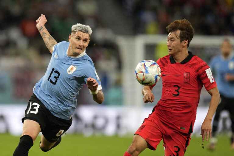 World Cup |  No goal for Uruguay and South Korea