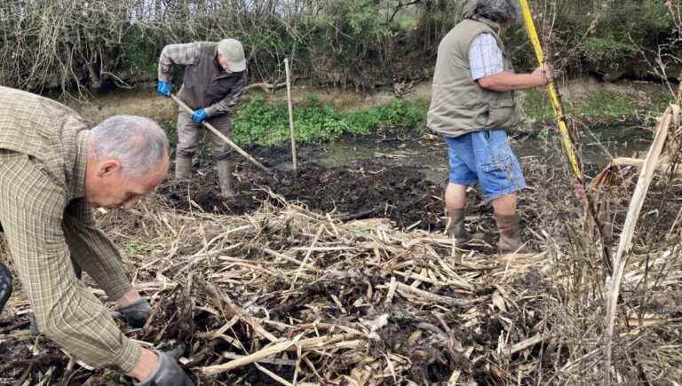 a participatory project to preserve the biodiversity of a pond in Mers-sur-Indre