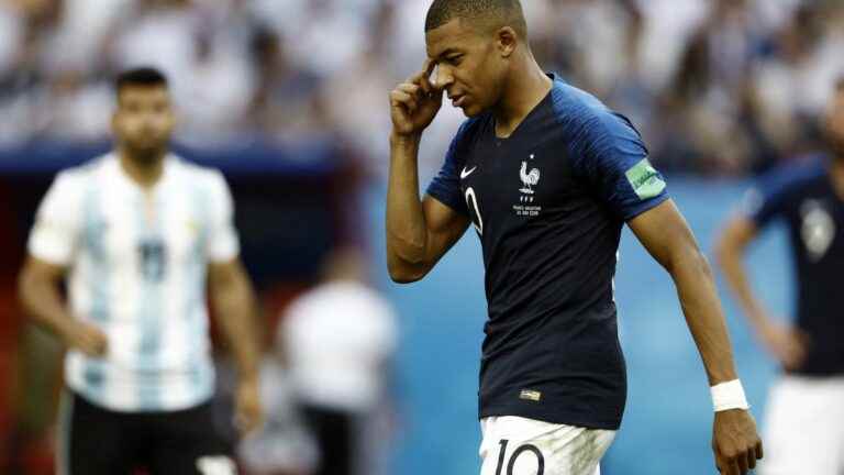 a racist song against Kylian Mbappé and the France team broadcast live on Argentinian television