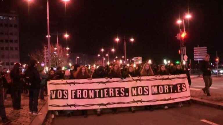 a white march took place in Dunkirk