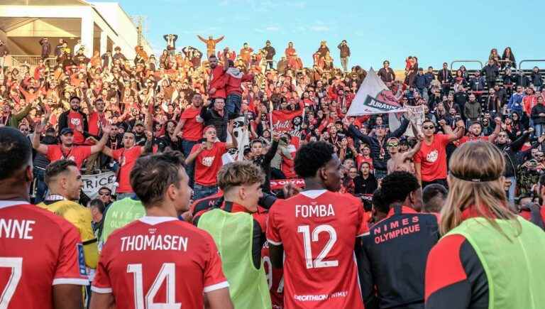 back in pictures on the “der” of the Costières stadium