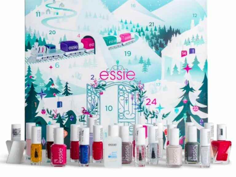 find out how many large format nail polishes the Essie calendar contains!