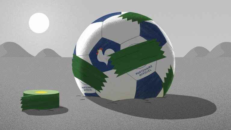 for the World Cup in Qatar, French football sponsors will keep a low profile