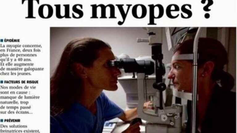 myopia is on the rise in Western Europe