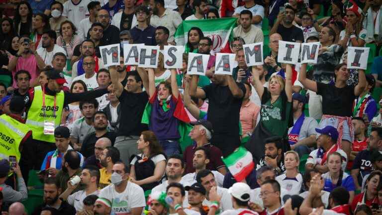 respected anthem but uneasiness between Iranian supporters… We experienced the elimination of Iran against the United States