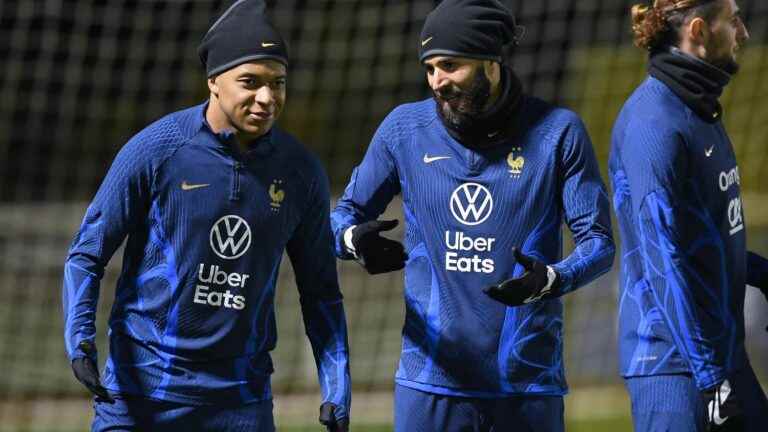 the Blues in full for their last rehearsal at Clairefontaine, light session for Karim Benzema