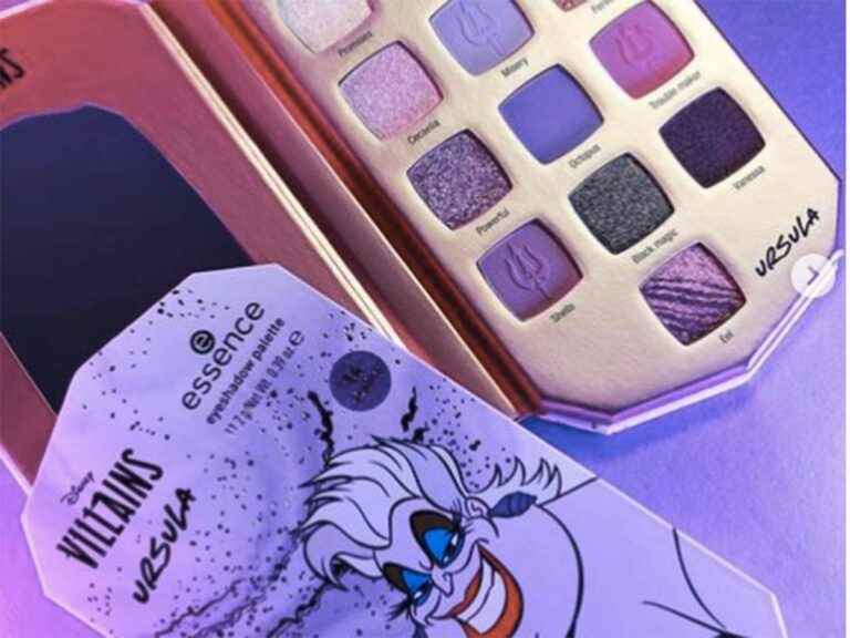 the Essence and Catrice brands are launching a make-up collection featuring Disney “bad guys”!