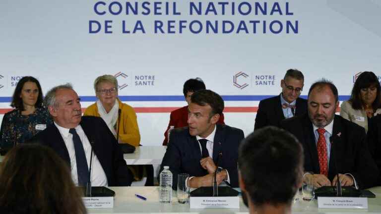 the National Council for Refoundation, Emmanuel Macron’s flagship project and a UFO even for the majority