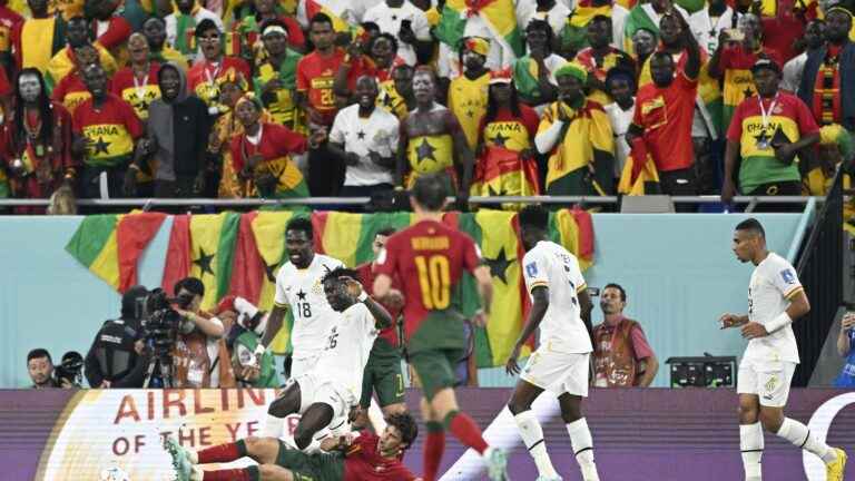 the Seleção and the Black Stars back to back at the break… Follow the match of the 2022 World Cup