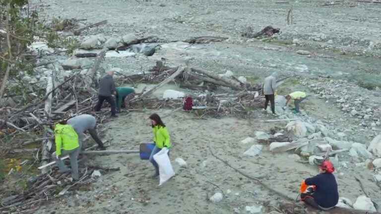 the Vésubie valley still bears the scars of the disaster