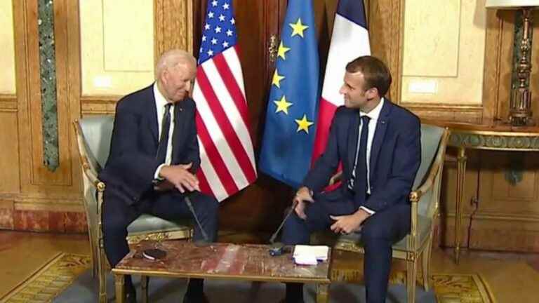 the challenges of the meeting between Emmanuel Macron and Joe Biden