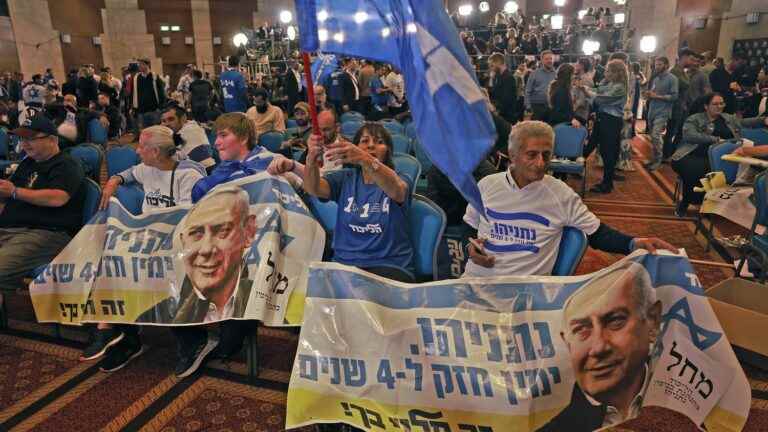 the “relief” of Likud militants in view of the return of Binyamin Netanyahu to power